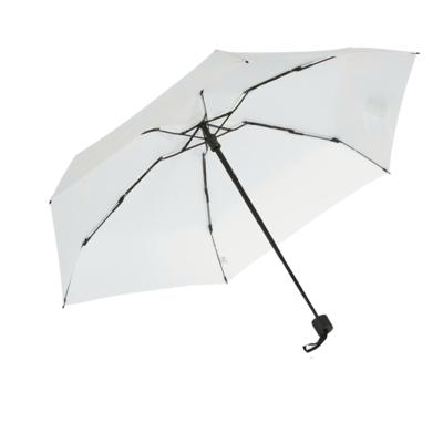 Bruiloft paraplu bruid/bruidegom - wit - opvouwbaar - compact - dia 93 cm