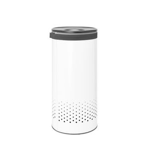 Brabantia wasbox 35 liter met kunststof deksel white