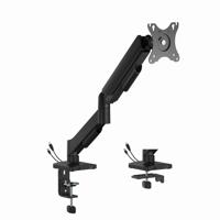 Gembird MA-DA1U-01 Verstelbare bureau-display-montagearm met USB-poorten, 17"-32", zwart Gembird MA-DA1U-01 Verstelbare bureau-display-montagearm met USB-poorten, 17"-32", zwart