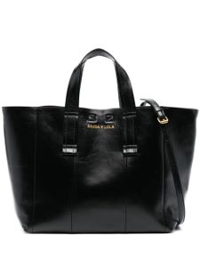 Bimba y Lola grand sac cabas Shopper en cuir - Noir