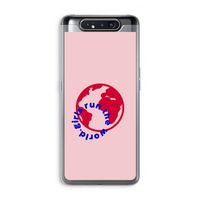 Run The World: Samsung Galaxy A80 Transparant Hoesje