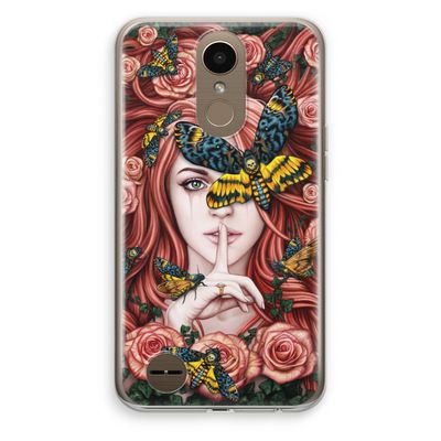 Lady Moth: LG K10 (2017) Transparant Hoesje