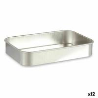 Braadslede Kinvara 100150 Zilverkleurig Aluminium 31 x 5,5 x 21,5 cm (12 Stuks)