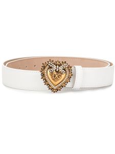 Dolce & Gabbana ceinture Devotion - Blanc