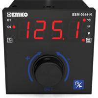 Emko ESM-9944-N 2-punt, P, PI, PD, PID Temperatuurregelaar Pt100, J, K, R, S -200 tot 1700 °C Relais 7 A, Relais 5 A (l x b x h) 96 x 96 x 96 mm