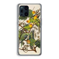 Carolinaparkiet: Oppo Find X3 Transparant Hoesje