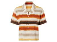 esmara Dames blouse (beige/bruin/rood, S (36/38))