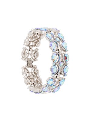 Susan Caplan Vintage 1950's Trifari Vintage Aurora Borealis bracelet - Métallisé