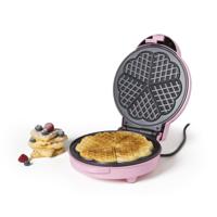 Wafelmaker - roze - 1000 watt