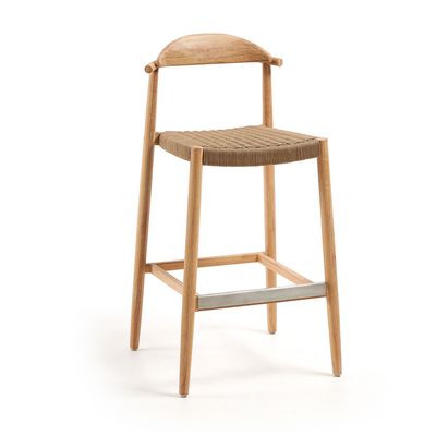 Kave Home Nina barkruk H75 Beige