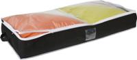 Basic Opberghoes 100x45x15 cm zwart/transparant Basic Opberghoes 100x45x15 cm zwart/transparant
