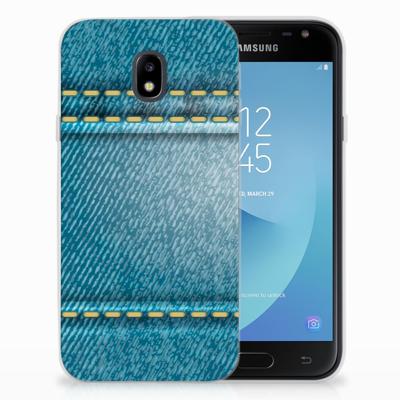 Samsung Galaxy J3 2017 | Sillicone Back Cover | Jeans