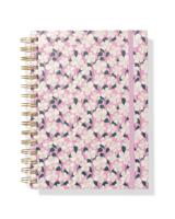 HEMA Collegeblok 4-in-1 A5 gelinieerd bloemen (multi)