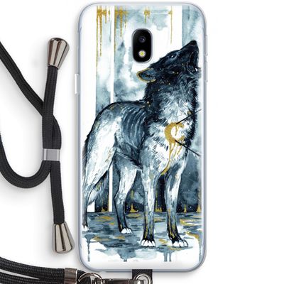 Bleeding Soul: Samsung Galaxy J3 (2017) Transparant Hoesje met koord