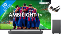 Philips 50PUS8309 - Ambilight (2024) + Soundbar + Hdmi kabel - thumbnail