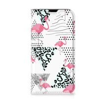 iPhone 13 Mini | Hoesje maken | Flamingo Triangle