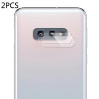 2 stuks DIDIT Hat-Prince 0.2 mm 9u 2.15 D gebogen explosieveilige achterzijde camera lens Protector getemperd glas film voor Galaxy S10 E
