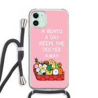 Bento a day: iPhone 11 Transparant Hoesje met koord