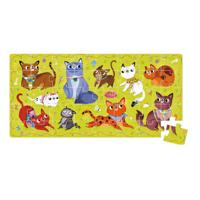 Banana Panda - ik hou van katten puzzel - 60st.