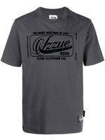 izzue t-shirt en coton à imprimé graphique - Gris - thumbnail