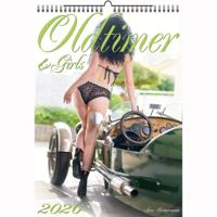Oldtimer en Girls Kalender 2026 A3