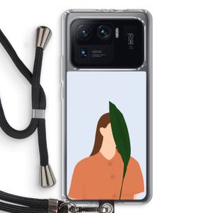 Leaf: Xiaomi Mi 11 Ultra Transparant Hoesje met koord
