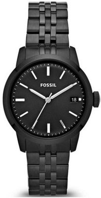 Horlogeband Fossil FS4820 Roestvrij staal (RVS) Zwart 18mm