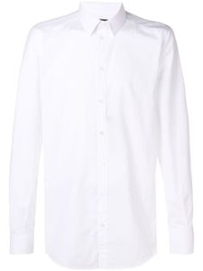 Dolce & Gabbana chemise à logos brodés - Blanc