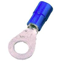 Intercable 180878 Ringkabelschoen Dwarsdoorsnede (max.): 2.50 mm² Deels geïsoleerd Blauw 1 stuk(s)