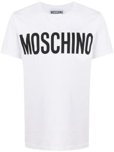 Moschino t-shirt à logo imprimé - Blanc