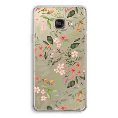 Sweet little flowers: Samsung A3 (2017) Transparant Hoesje