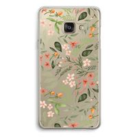 Sweet little flowers: Samsung A3 (2017) Transparant Hoesje