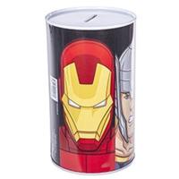 Spaarpot blik van Avengers - kinderen - 10 x 17 cm - metaal