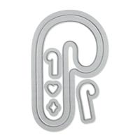 Tonic Studios • die & shaker set candy cane