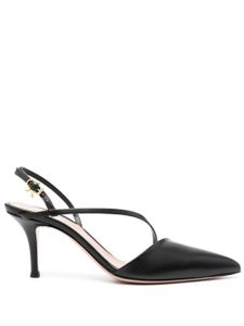 Gianvito Rossi escarpins en cuir 75 mm - Noir