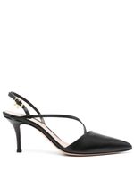 Gianvito Rossi escarpins en cuir 75 mm - Noir - thumbnail