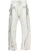 sulvam pantalon à empiècements - Blanc