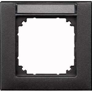 476114  - Frame 1-gang anthracite 476114