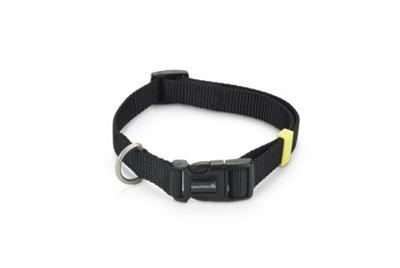 Beeztees Beeztees Halsband Uni Zwart 48-70X25