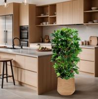 Schefflera kolom kunstplant 120cm