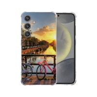 Samsung Galaxy S25 Hoesje - Amsterdamse Grachten TPU Antishock