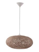 Eglo Landelijke hanglampCampilo 45cm wit met bruin - 93374