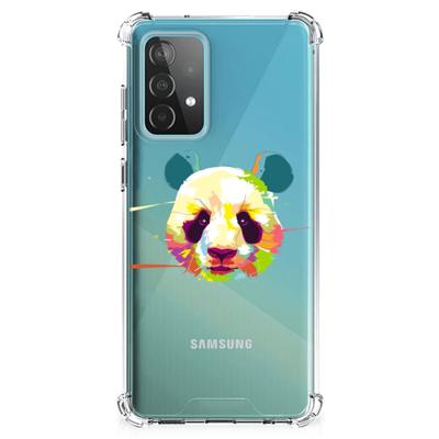 Samsung Galaxy A52 4G/5G Stevig | Bumper Hoesje | Panda Color Samsung Galaxy A52 4G/5G Stevig | Bumper Hoesje | Panda Color