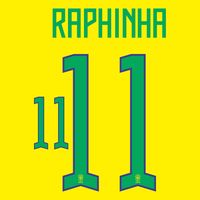 Raphinha 11 (Officiële Brazilië Bedrukking 2022-2023) - thumbnail