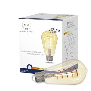 Müller-Licht tint LED-lamp (los) Edison Bulb Gold retro white+ambiance Energielabel: G (A - G) E27 5.5 W