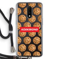 Koekerond: OnePlus 7 Transparant Hoesje met koord