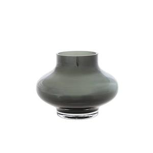 Vase The World Ruvuma S grey Ø20 x H15 cm