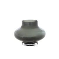 Vase The World Ruvuma S grey Ø20 x H15 cm