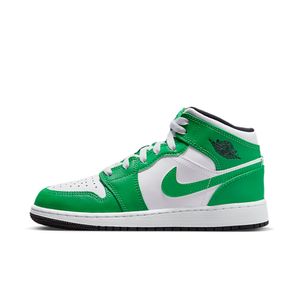 Air Jordan 1 Mid Lucky Green (GS)