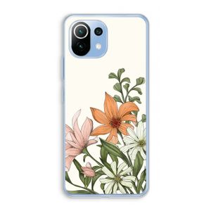 Floral bouquet: Xiaomi Mi 11 Lite Transparant Hoesje
